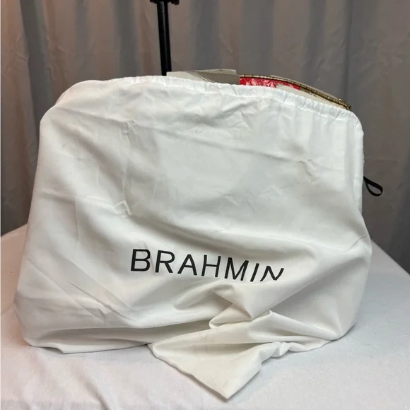 Candy Apple Red & Tan Designer Women's Bag - Picture 6 of 10